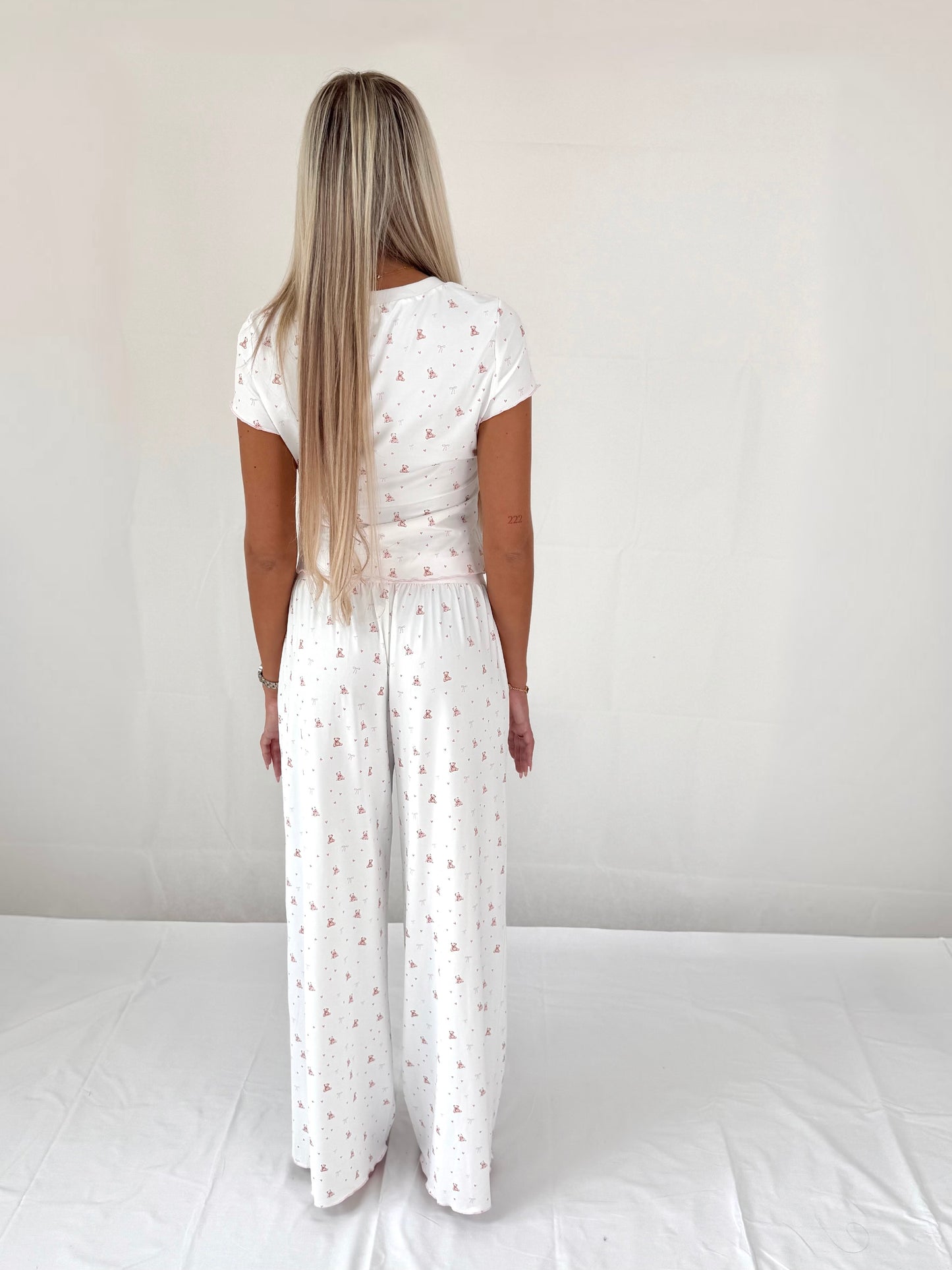 PRE ORDER - Teddy Bow Pyjama Set