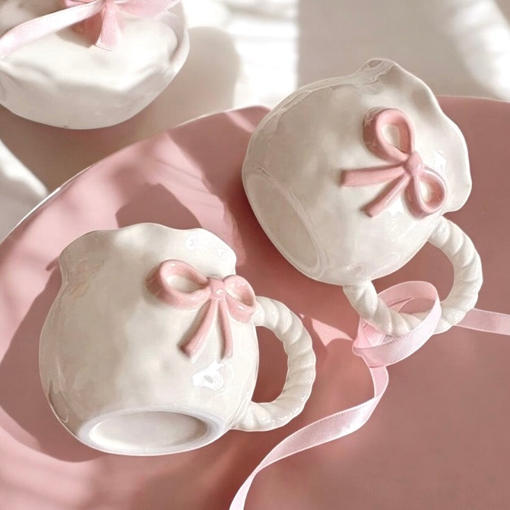 Pink Bow Mug