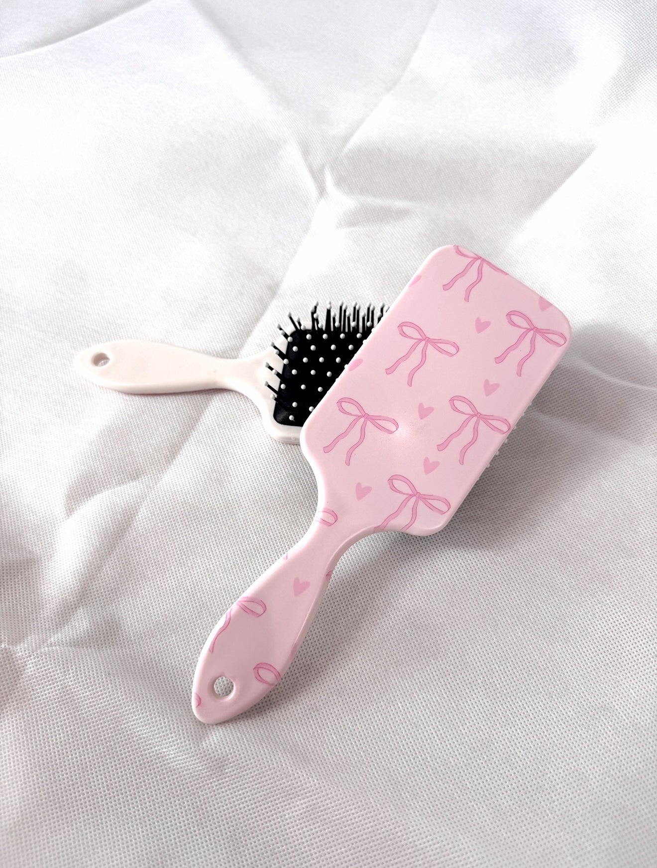 Pink Bow Hair Brush