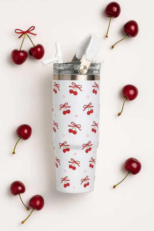 Cherry Tumbler Cup