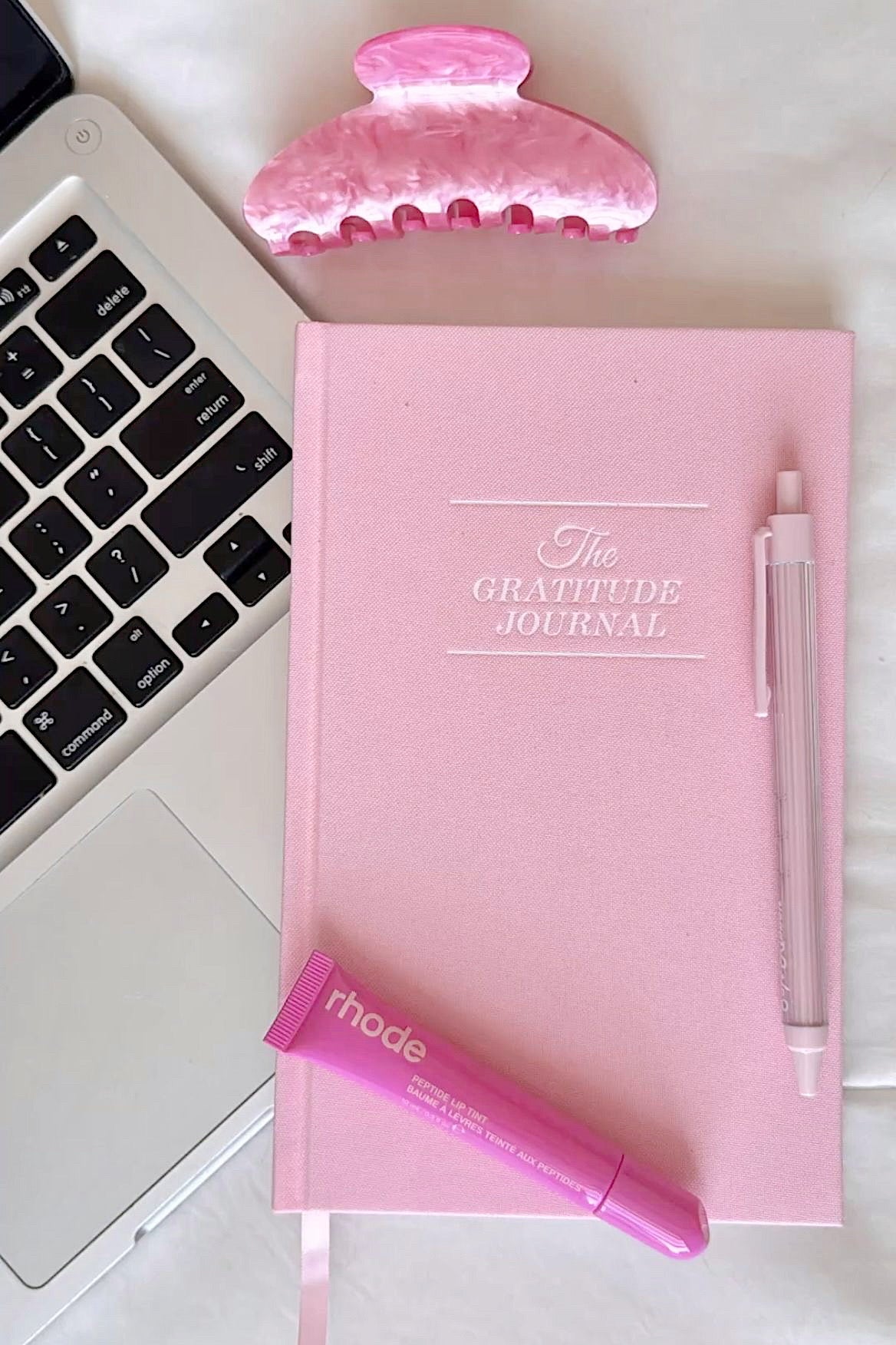 Pink Gratitude Journal