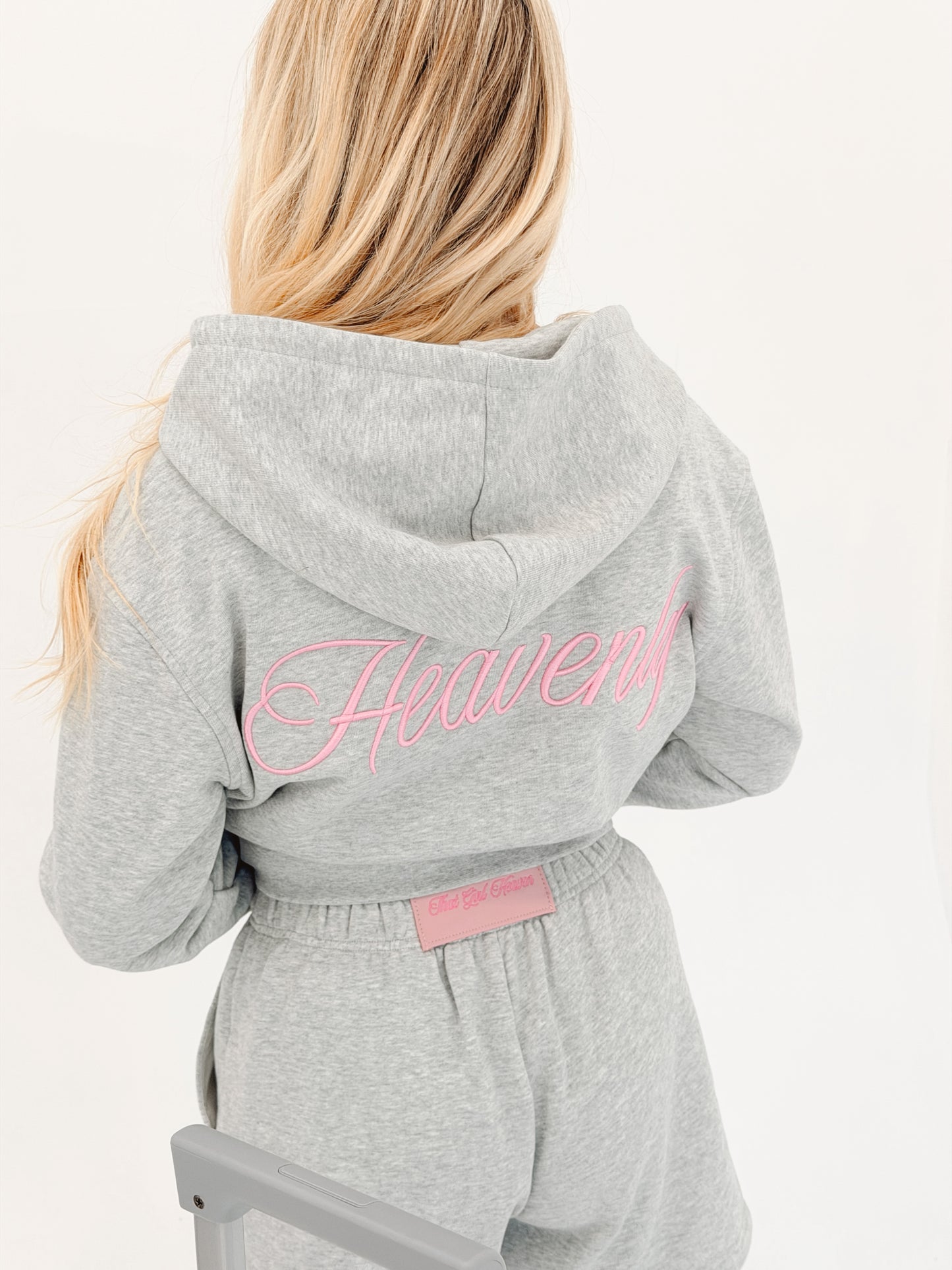 Heavenly Grey Tracksuit Set