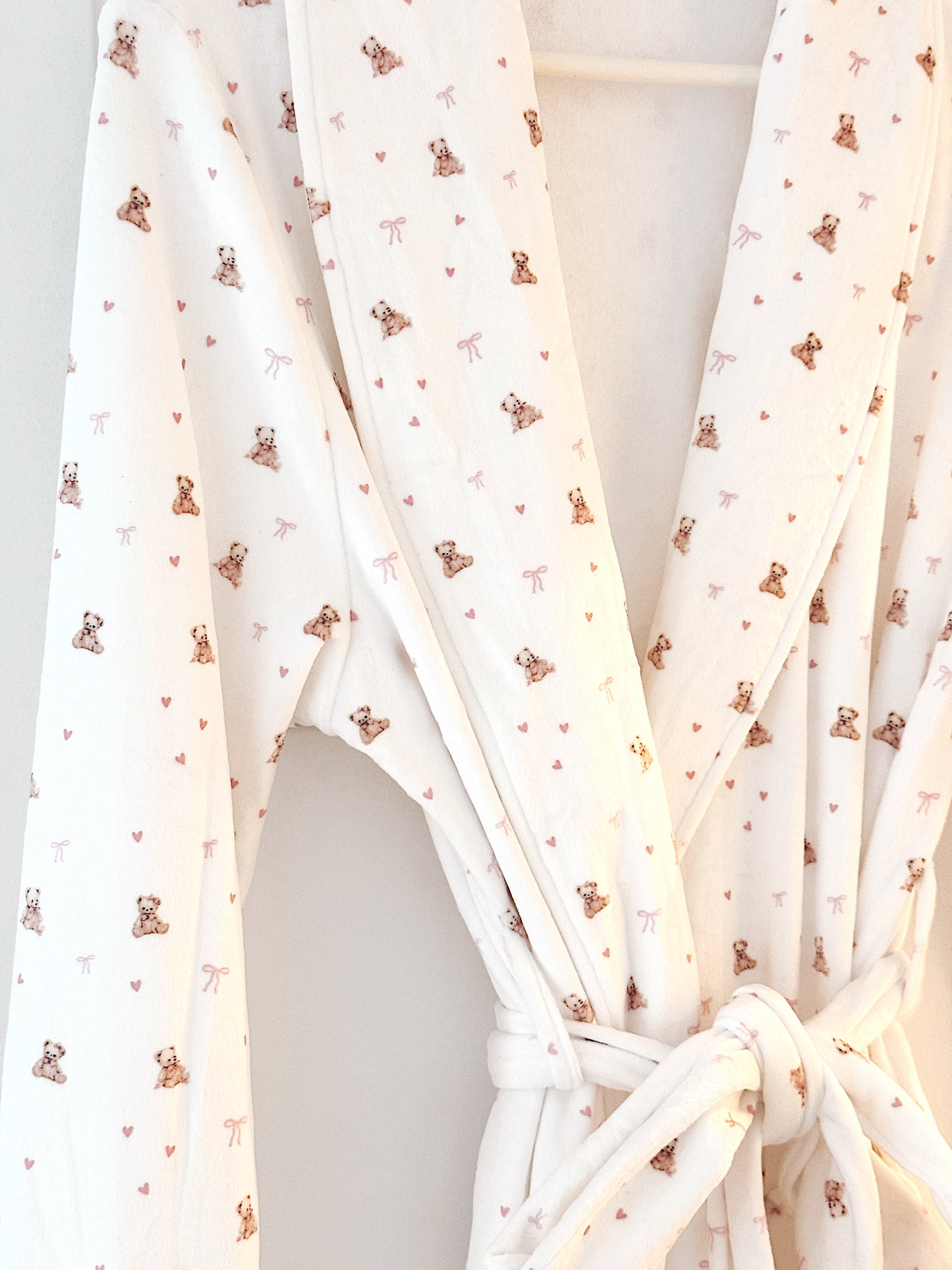 PRE ORDER - Teddy Bow Dressing Gown