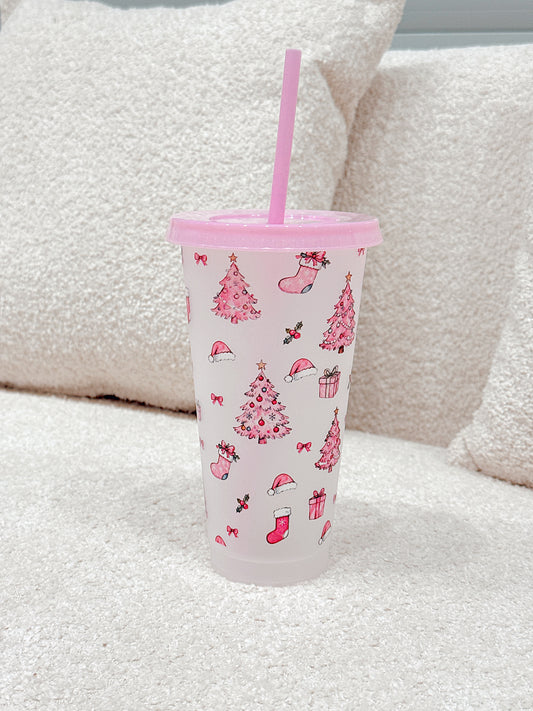 Christmas Tree Re-usable Cup