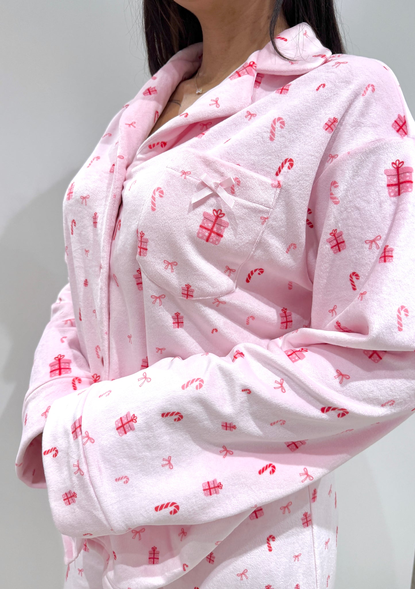 LIMITED EDITION Pink Christmas Pyjama Set