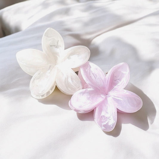 2pc Flower Hair Clip Set