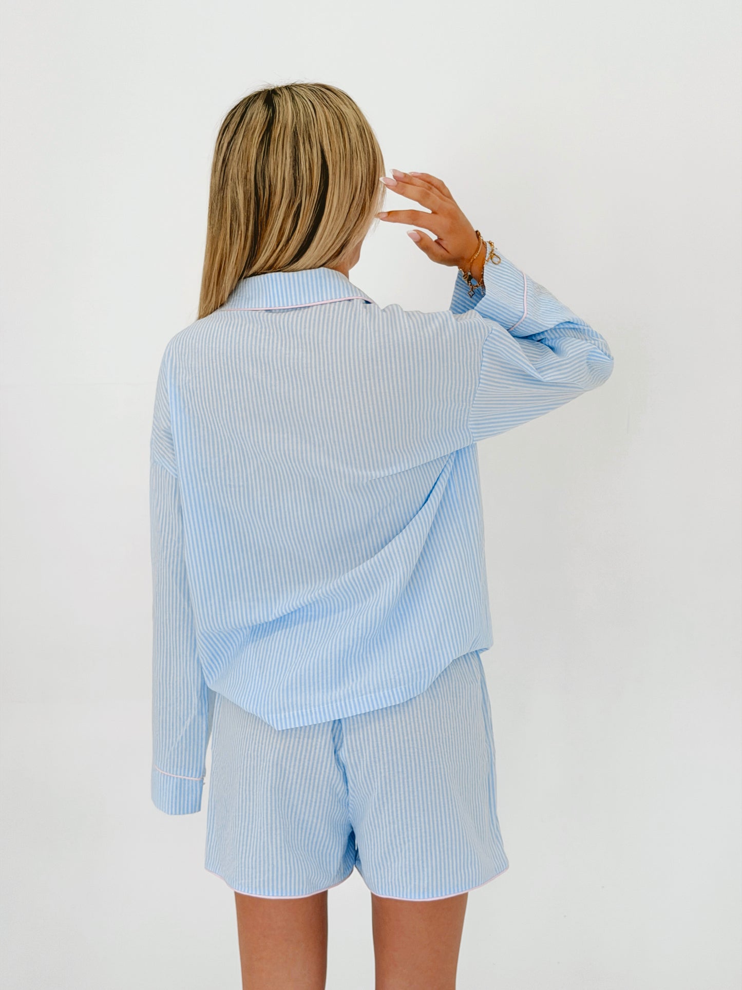 Baby Blue Stripe Pyjama
