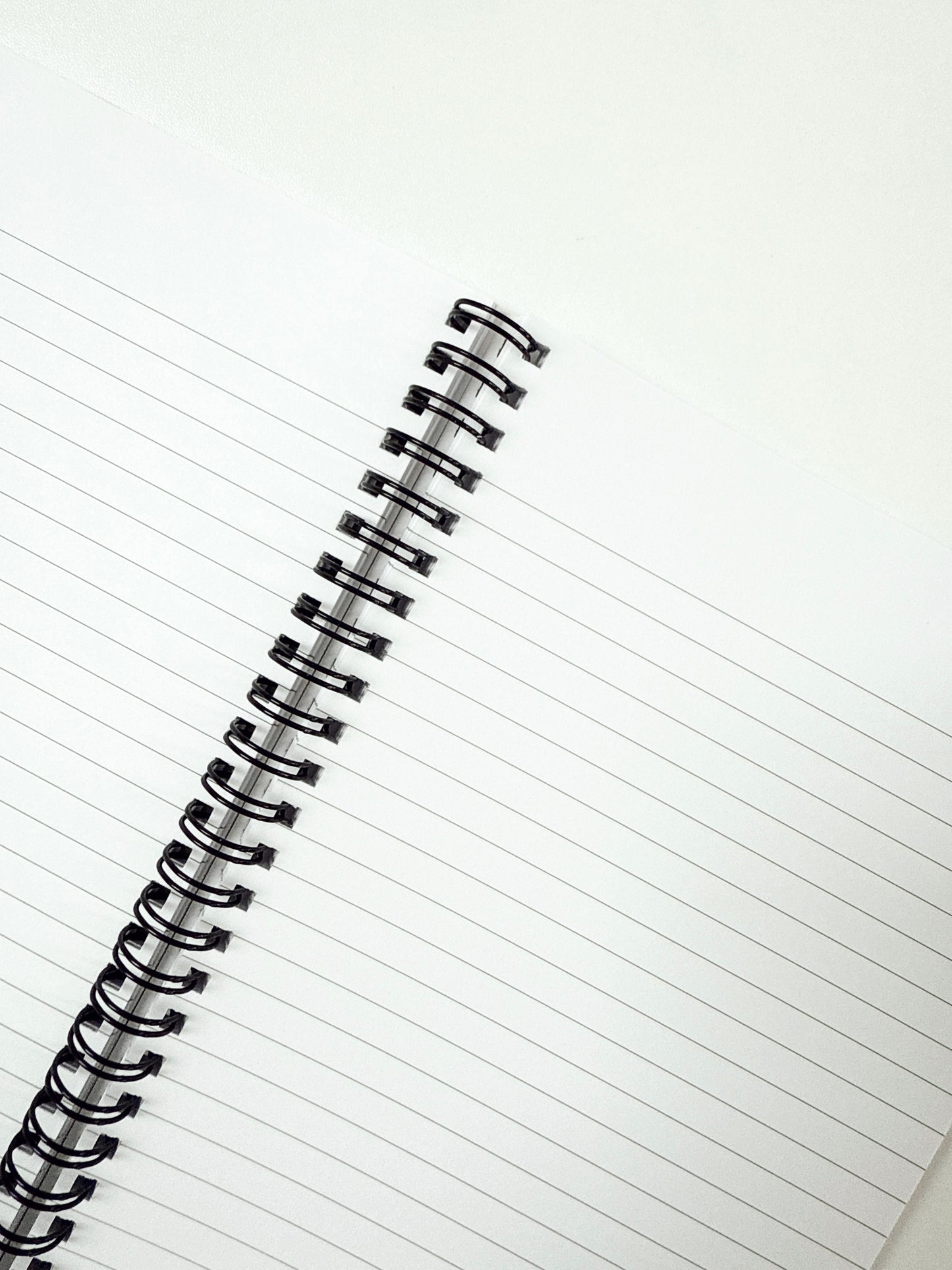 Pink Striped Notebook