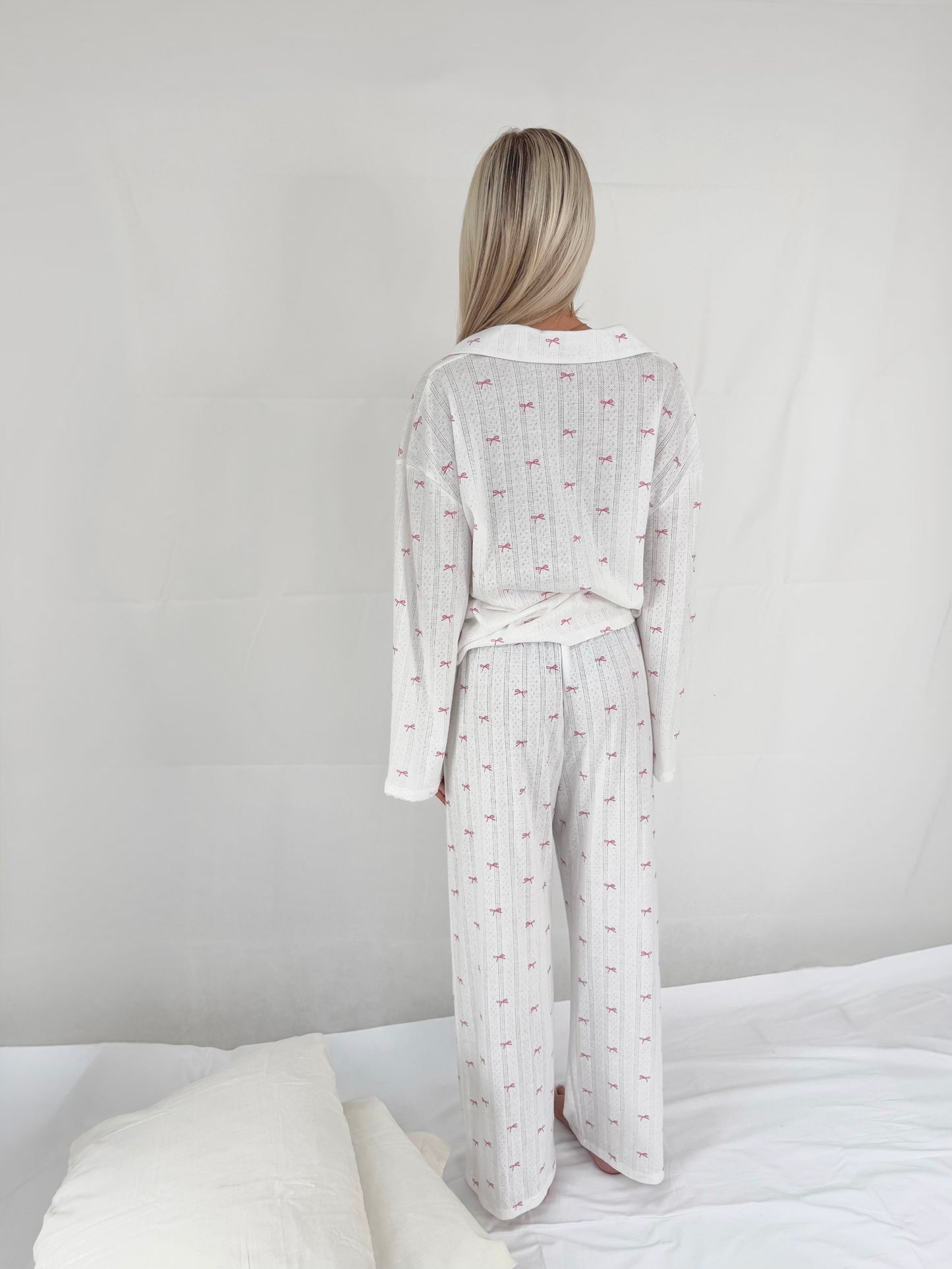 Sweetheart Bow Pyjama Set