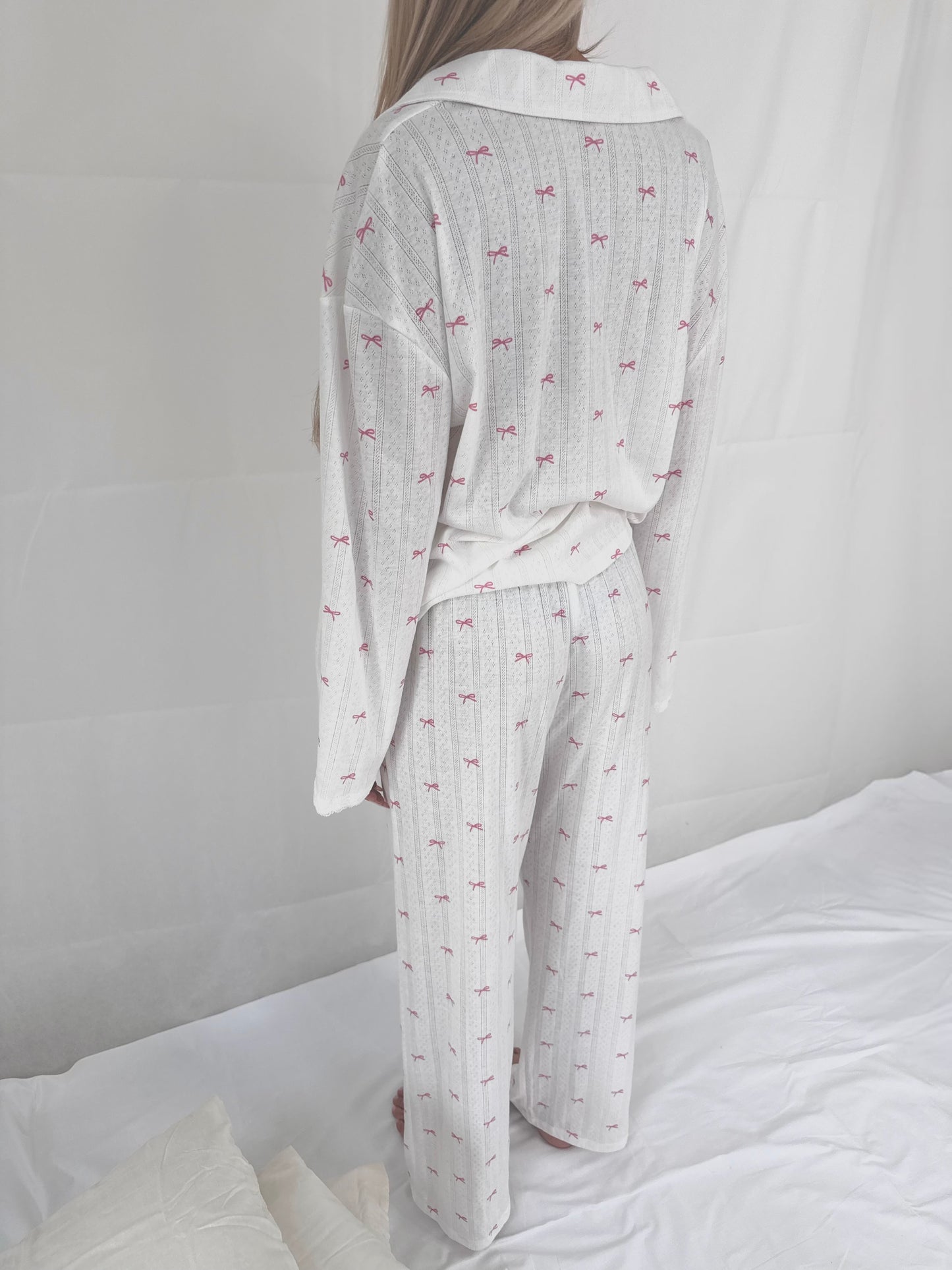 Sweetheart Bow Pyjama Set