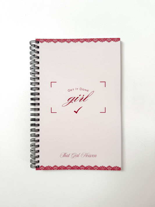 Get It Done Girl Notebook